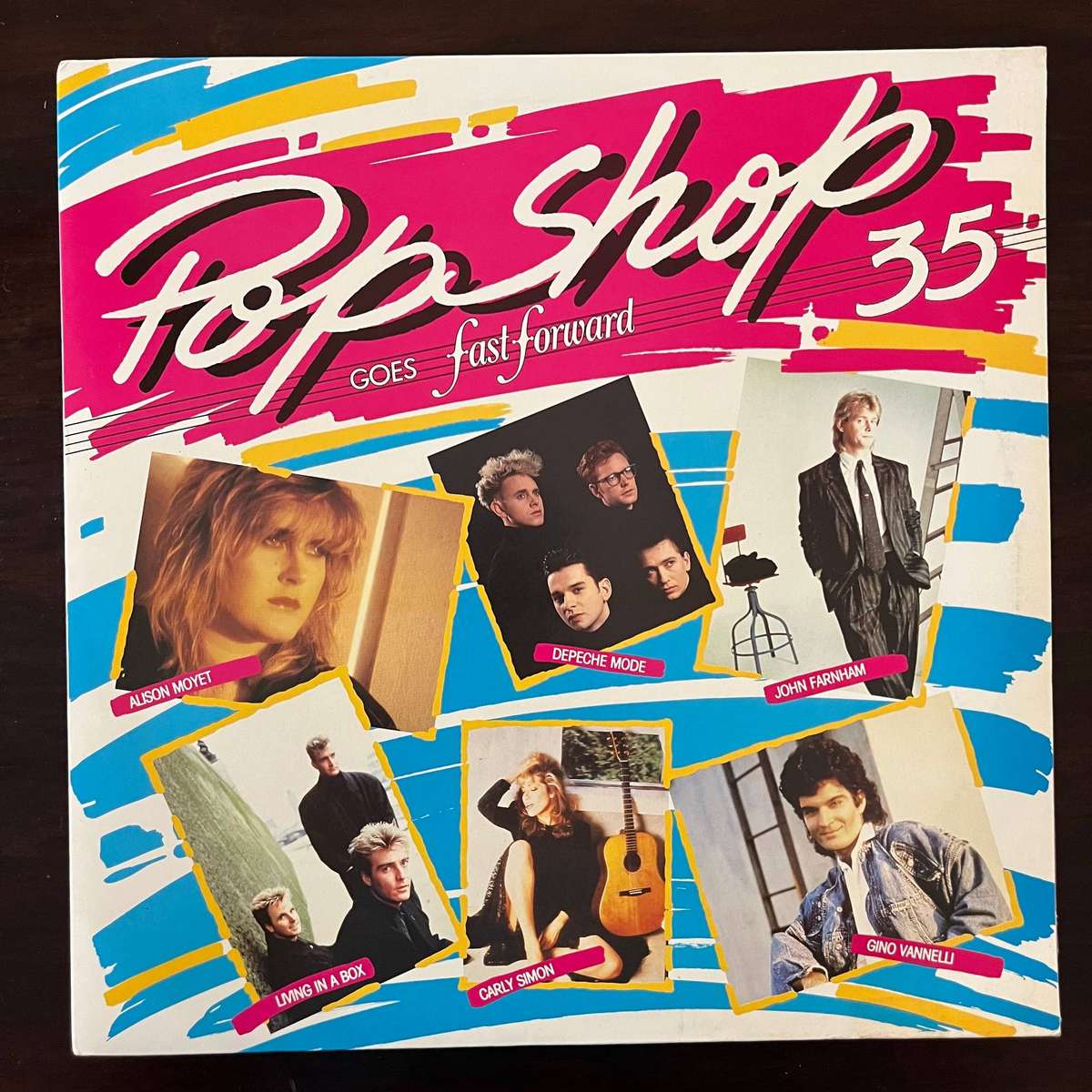 Pop Shop Vol. 35 Vinyl LP Depeche Mode Bruce Hornsby Billy Idol Jennifer Rush