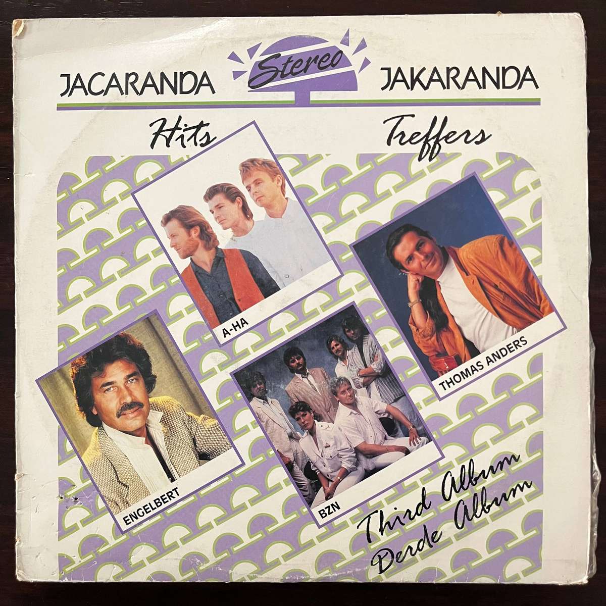 Jacaranda Hits Vinyl LP A-Ha Thomas Anders South African