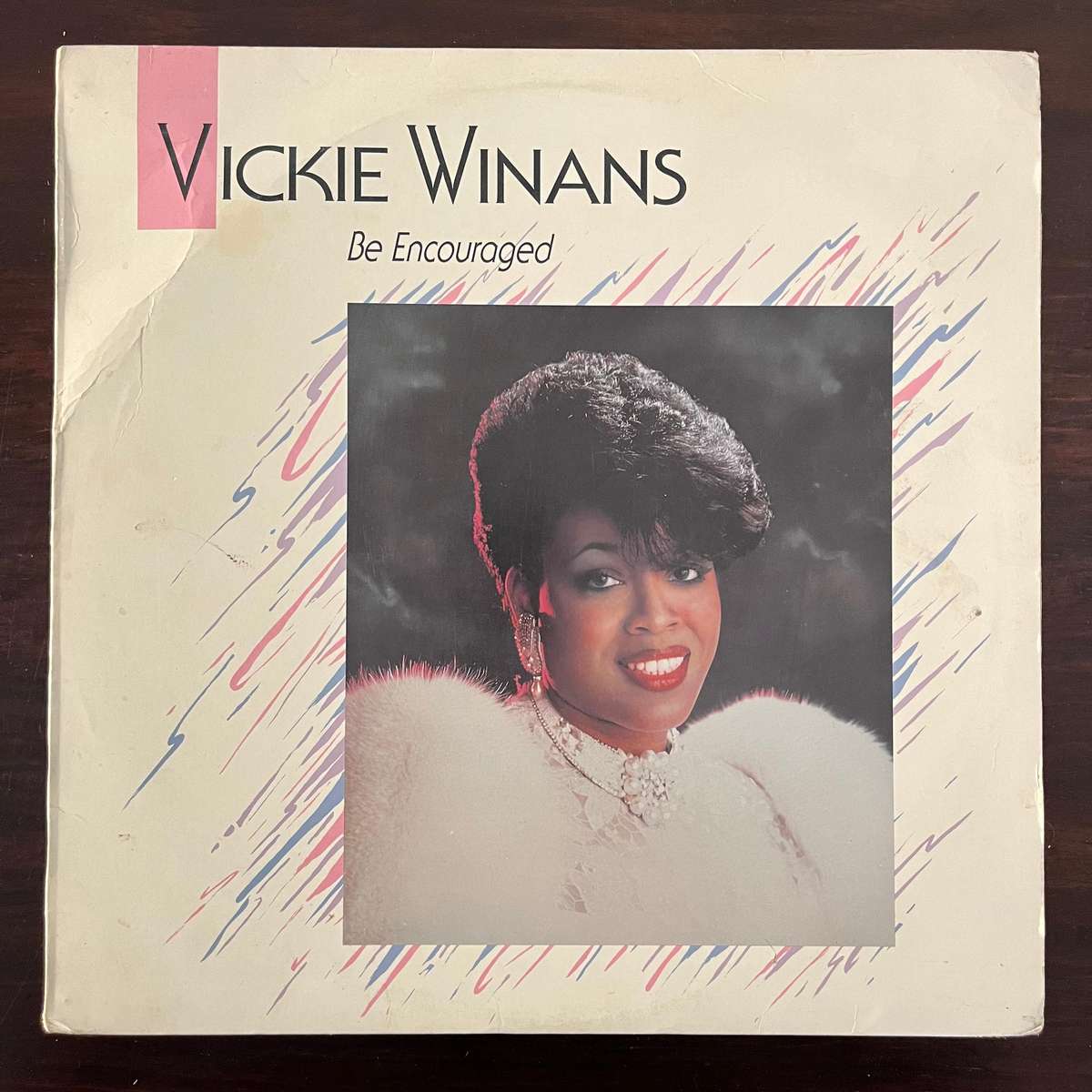 Vickie Winans - Be Encouraged Vinyl LP US Press Funk Soul Gospel