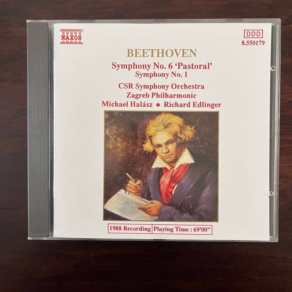 Beethoven - Symphonies Nos. 6 & 1 CD Naxos Import