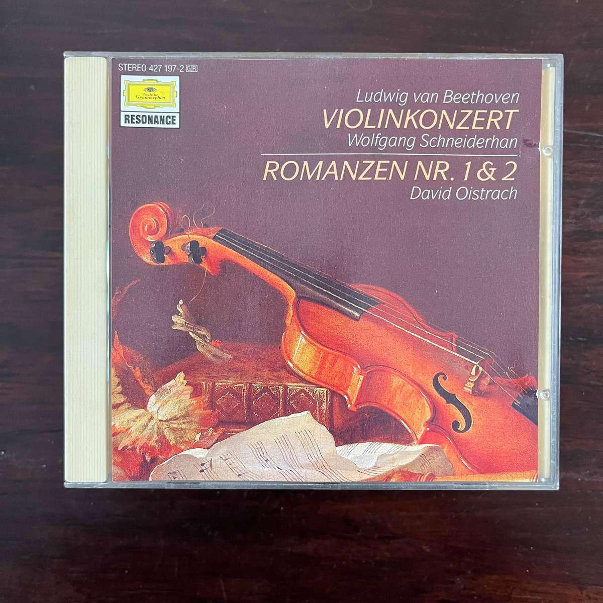 Beethoven - Violinkonzert / Romanzen Nr. 1 & 2 CD Resonance