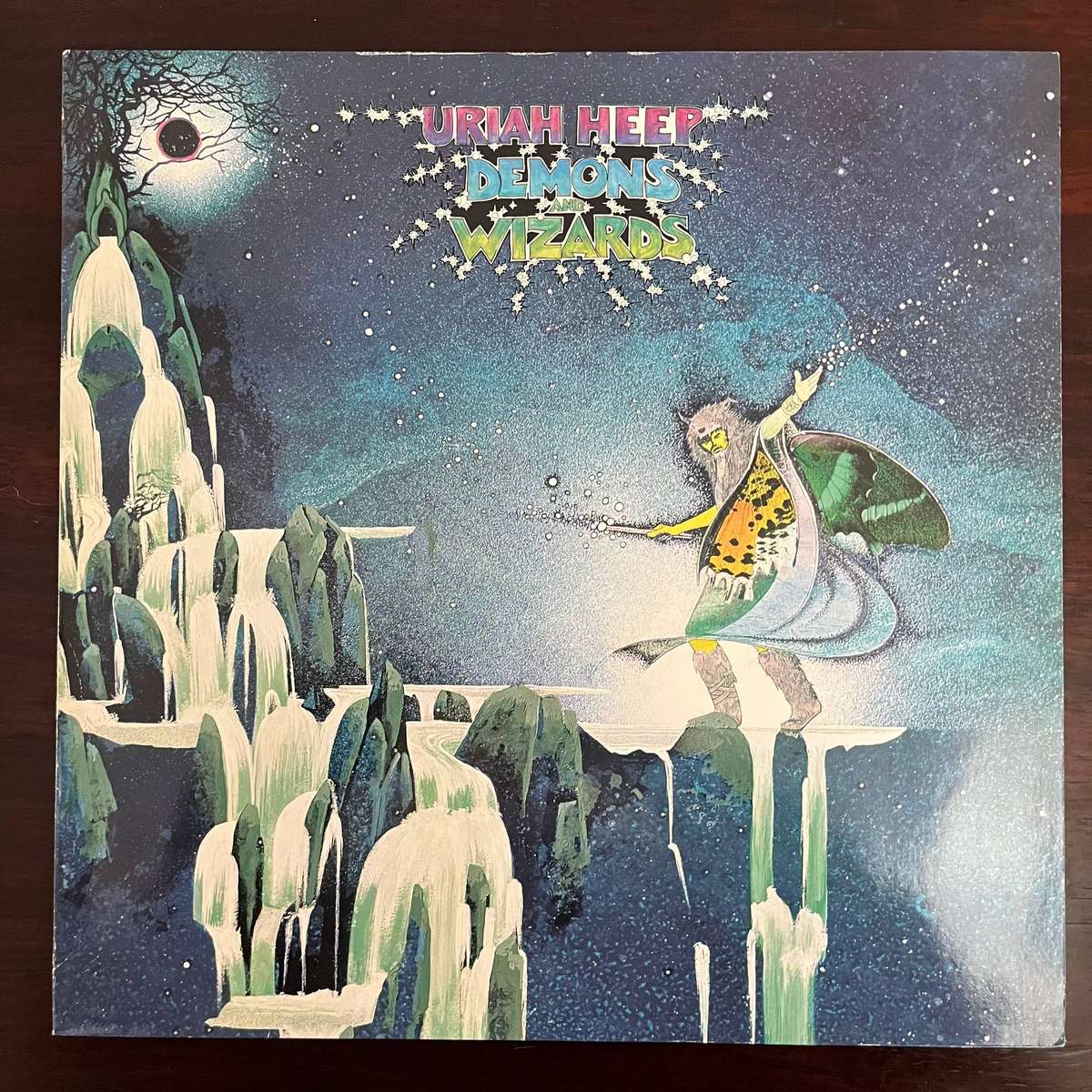 Uriah Heep - Demons and Wizards Vinyl LP 1`986 Castle Press Import