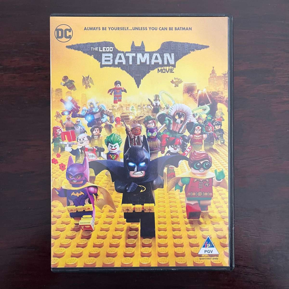 The Lego Batman Movie DVD South African Press