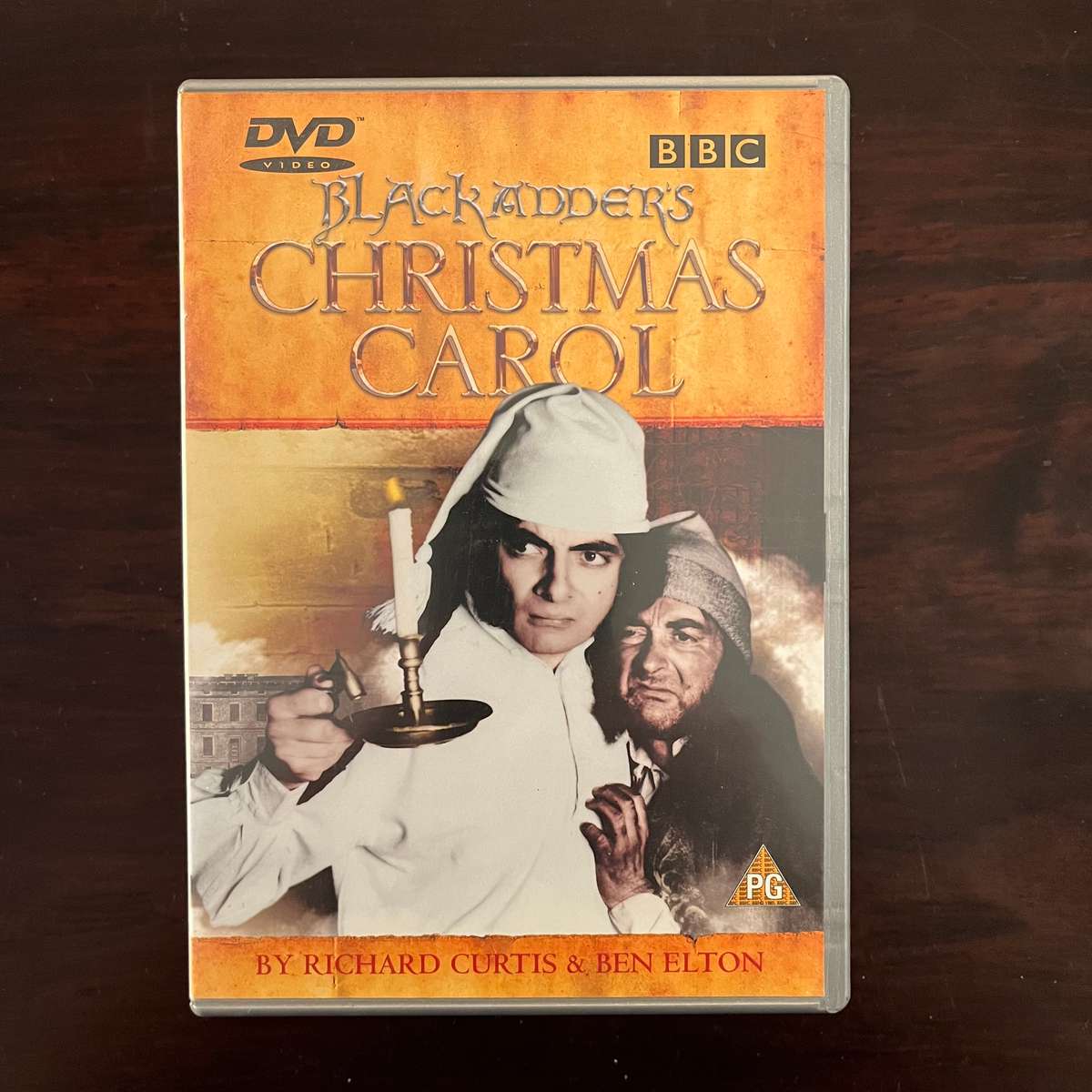 Blackadder's Christmas Carol DVD UK Press Rowan Atkinson