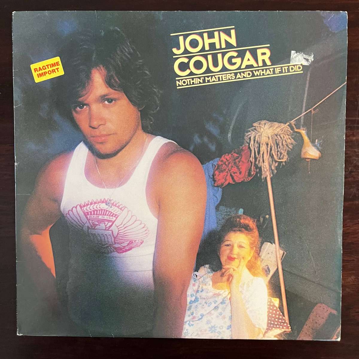 John Cougar - Nothin' Matters and What If It Did Vinyl LP UK Press