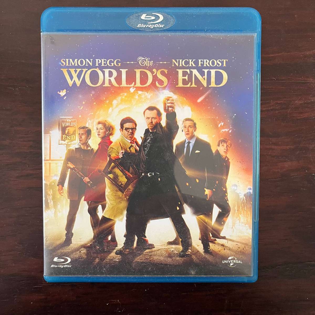 The World's End Blu Ray Simon Pegg South African Press