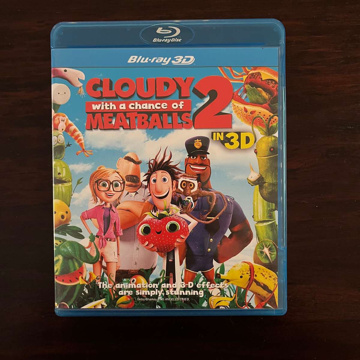 Cloudy With A Chance Of Meatballs 2 3D Blu Ray South African Press