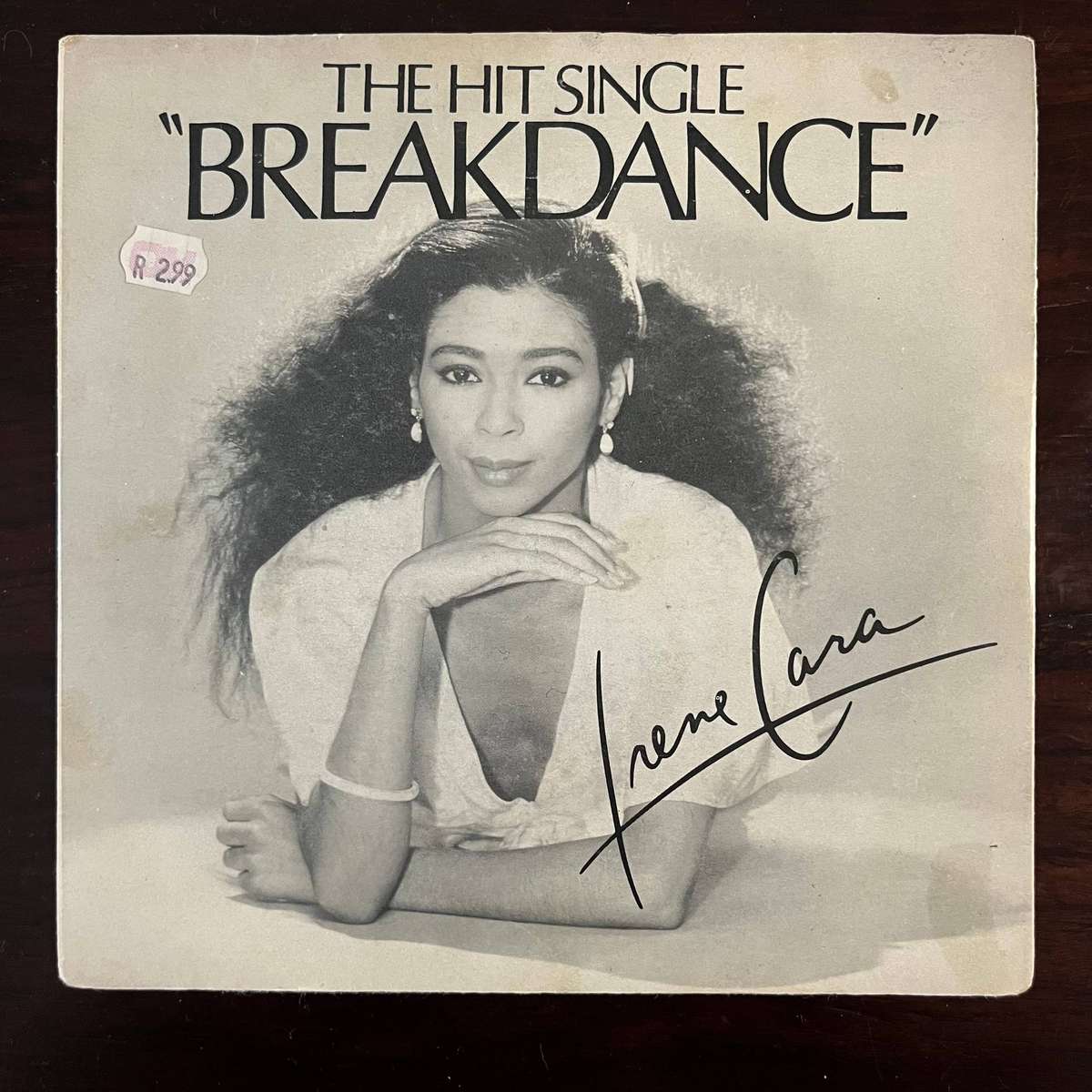 Irene Cara - Breakdance Vinyl 7 Inch Single South African Press