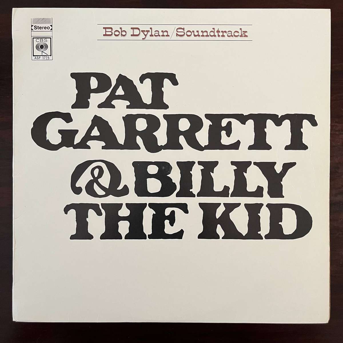 Bob Dylan - Pat Garrett & Billy The Kid Vinyl LP South African Press