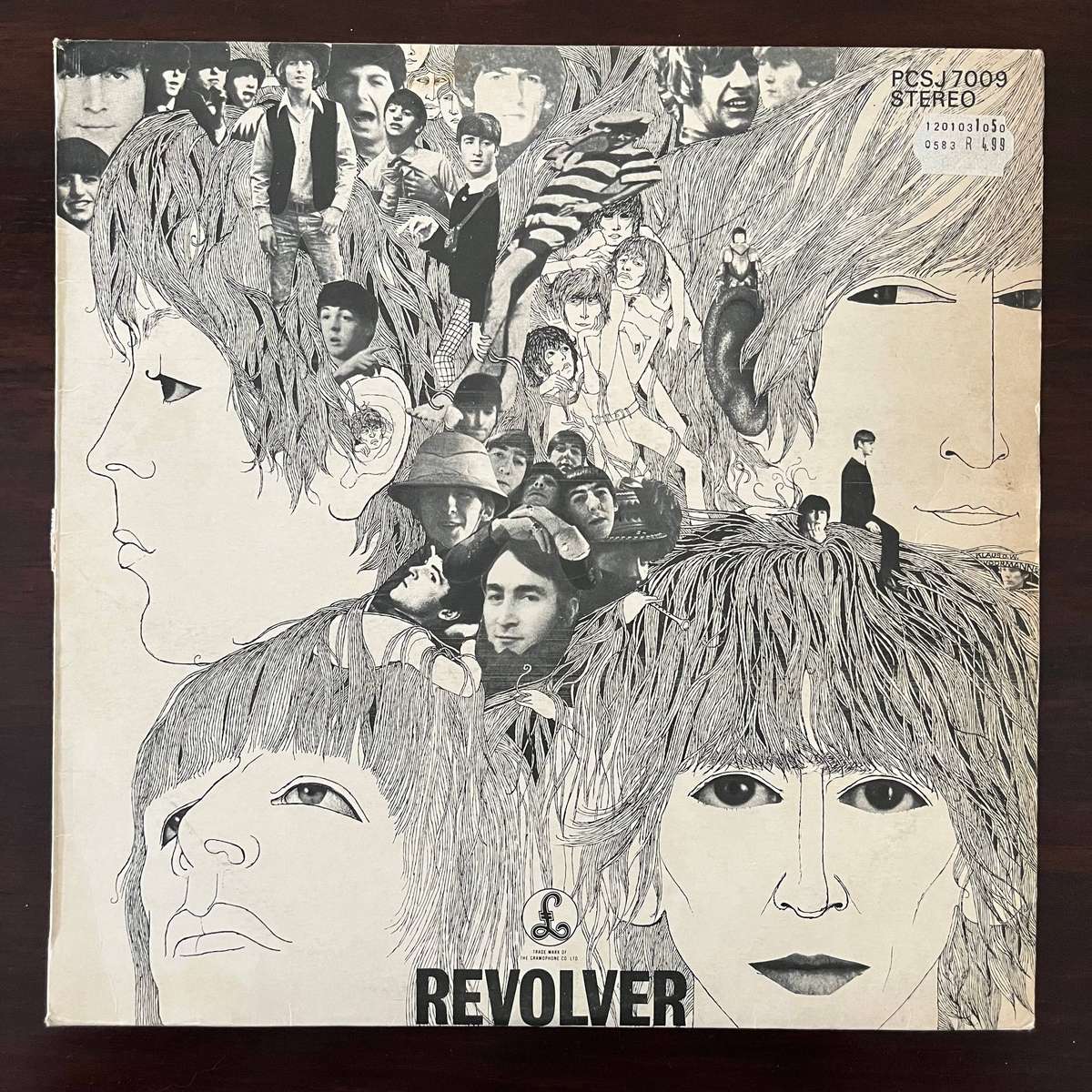The Beatles - Revolver Vinyl LP South African Press