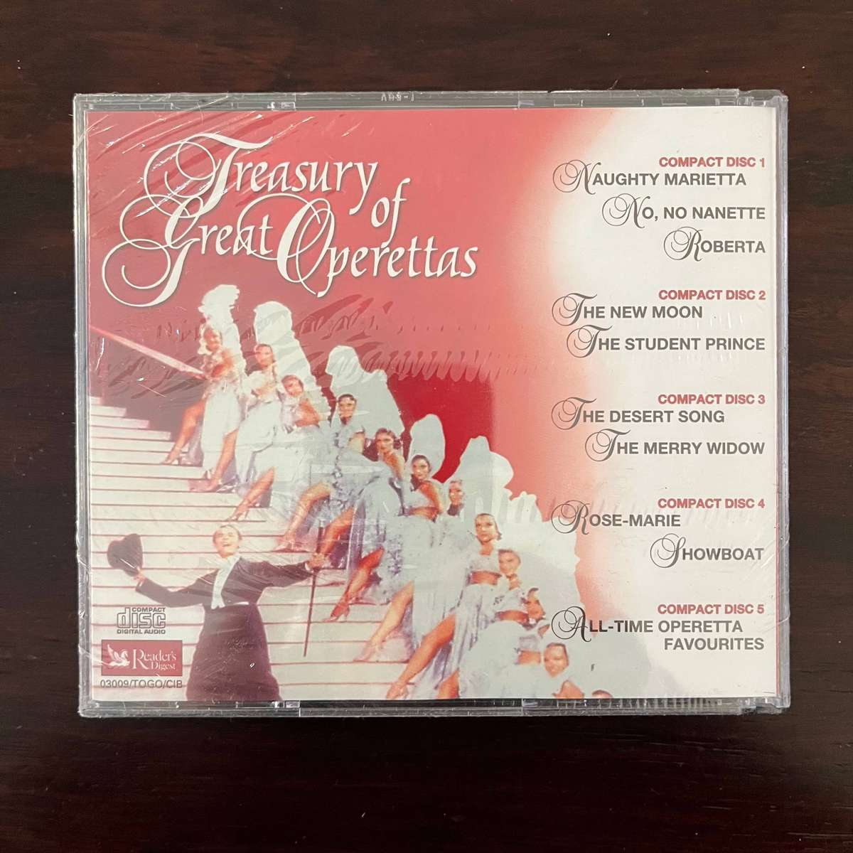 Treasury Of Great Operettas 5CD Set New and Sealed