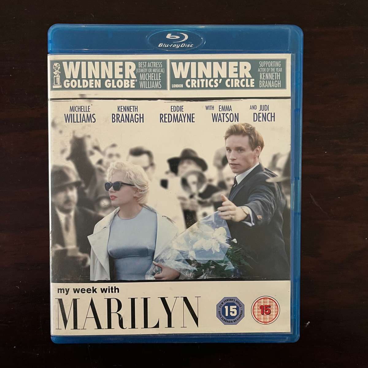 My Week With Marilyn Blu Ray UK Press Import