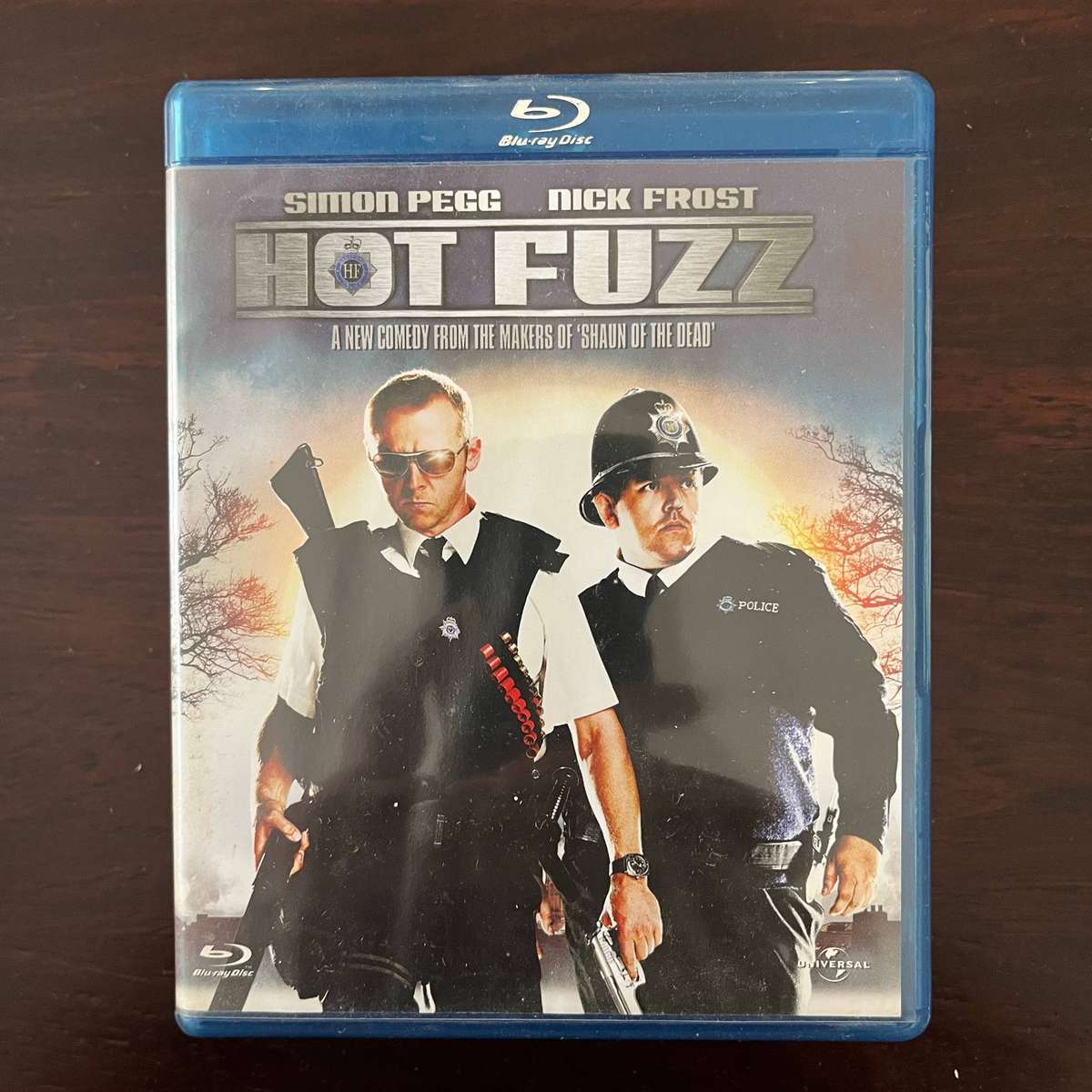 Hot Fuzz Blu Ray South African Press