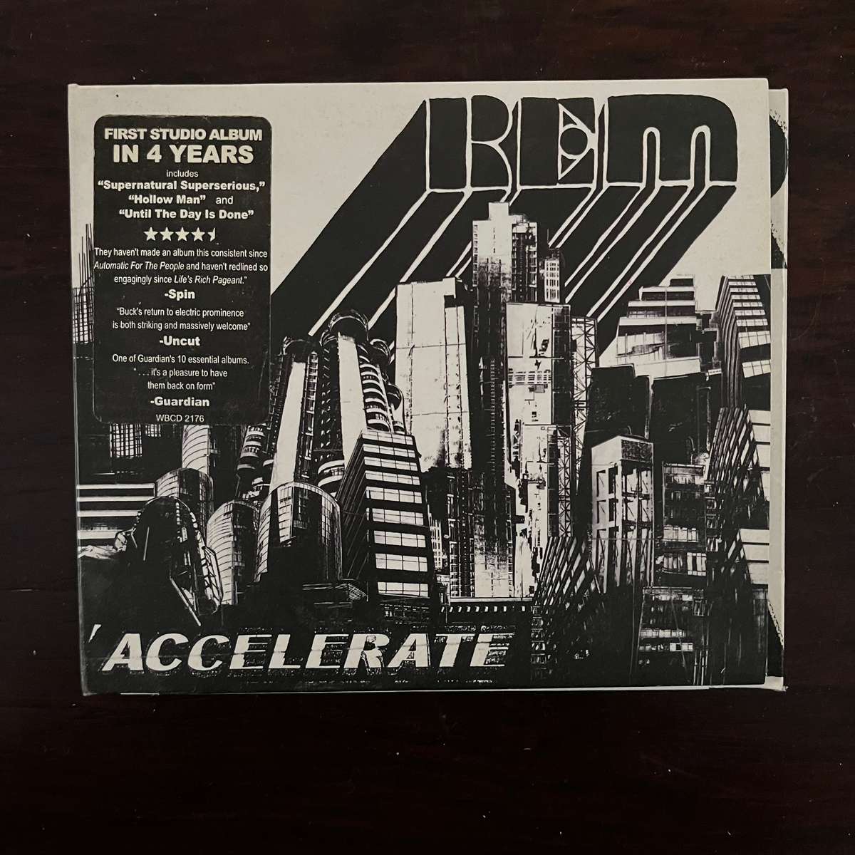 R.E.M. - Accelerate CD South African Press