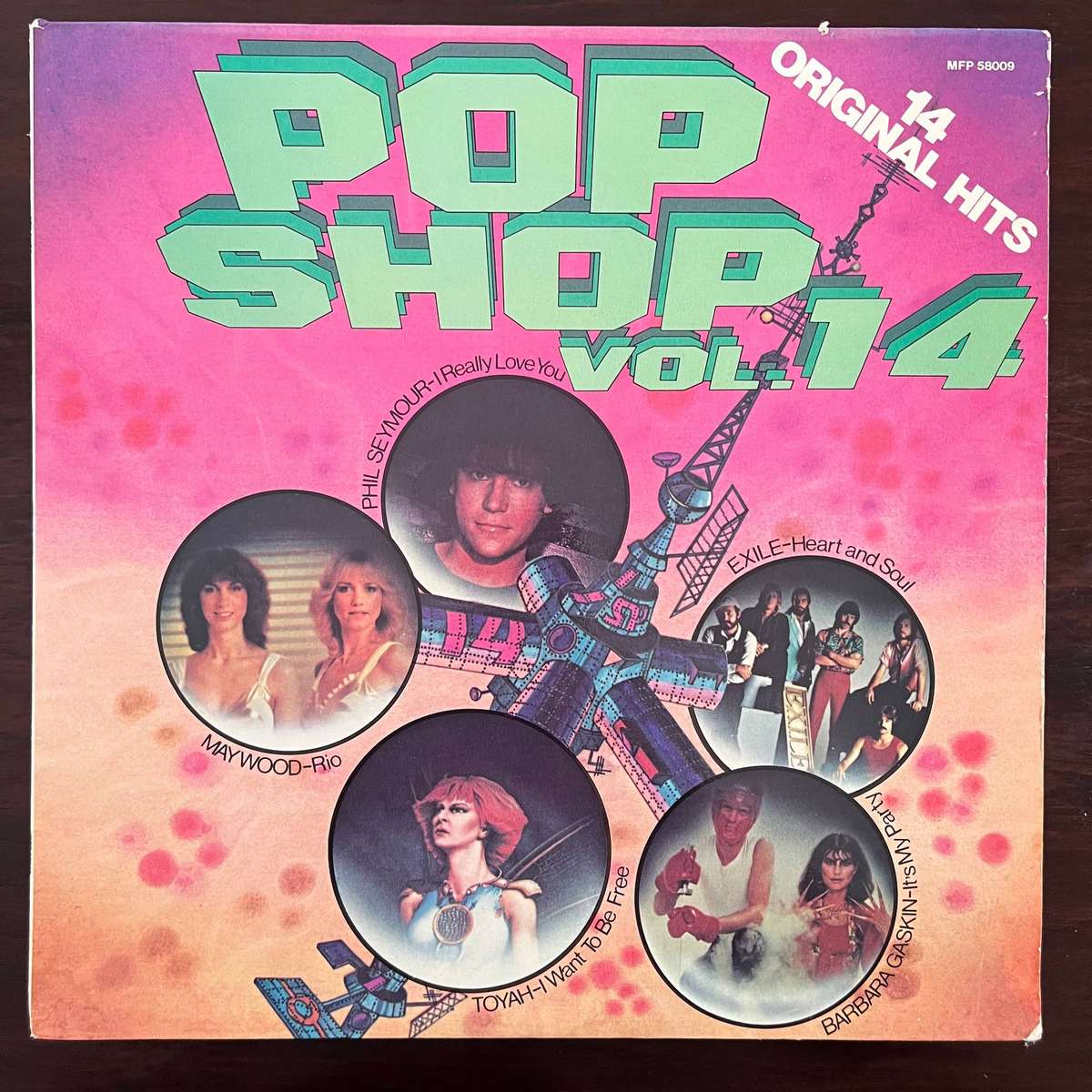 Pop Shop Vol. 14 Vinyl LP Loverboy Stingray Toyah Exile