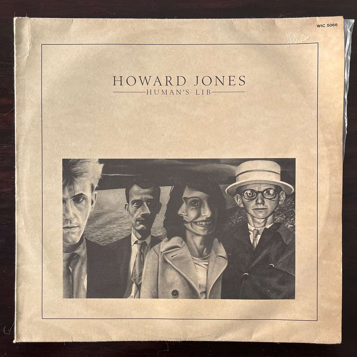 Howard Jones - Human's Lib Vinyl LP Zimbabwe Press