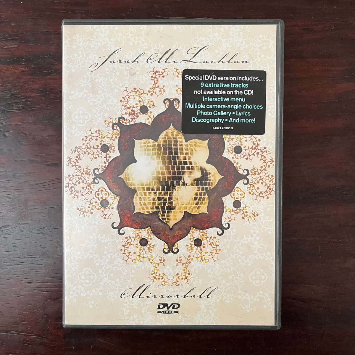 Sarah McLachlan - Mirrorball DVD Live EU Press