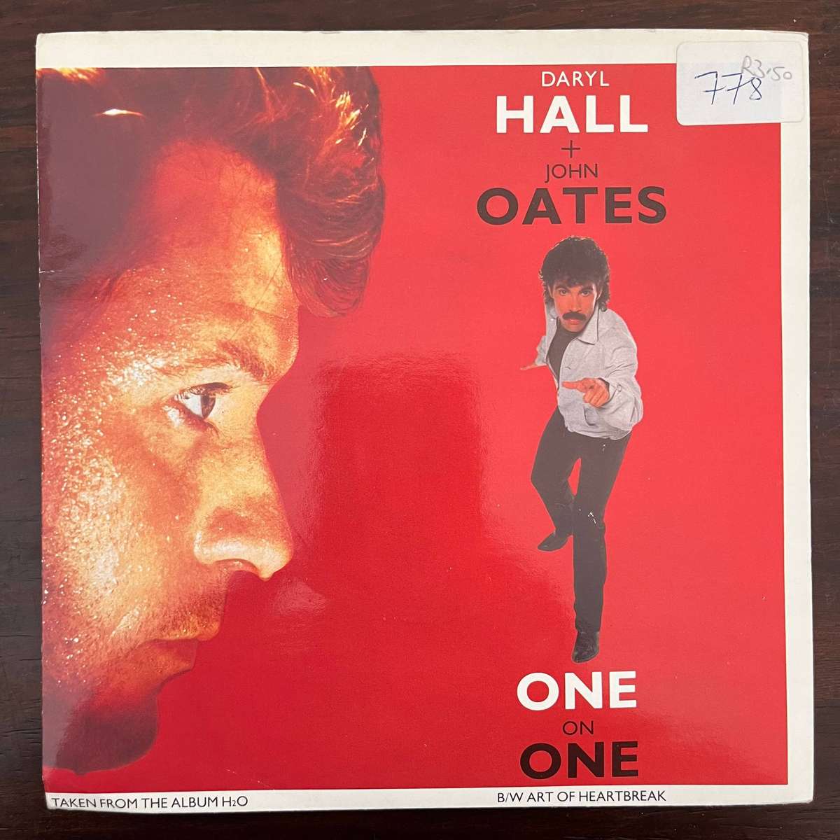 Hall & Oates - One On One Vinyl 7 Inch Single UK Press