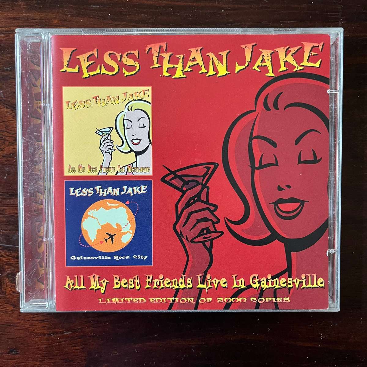 Less Than Jake - All My Best Friends Live In Gainesville 2CD Punk Import Limited Edition