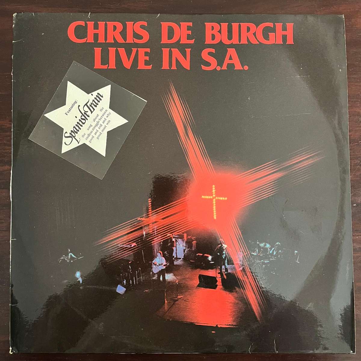 Chris De Burgh - Live In South Africa Vinyl LP South African Press