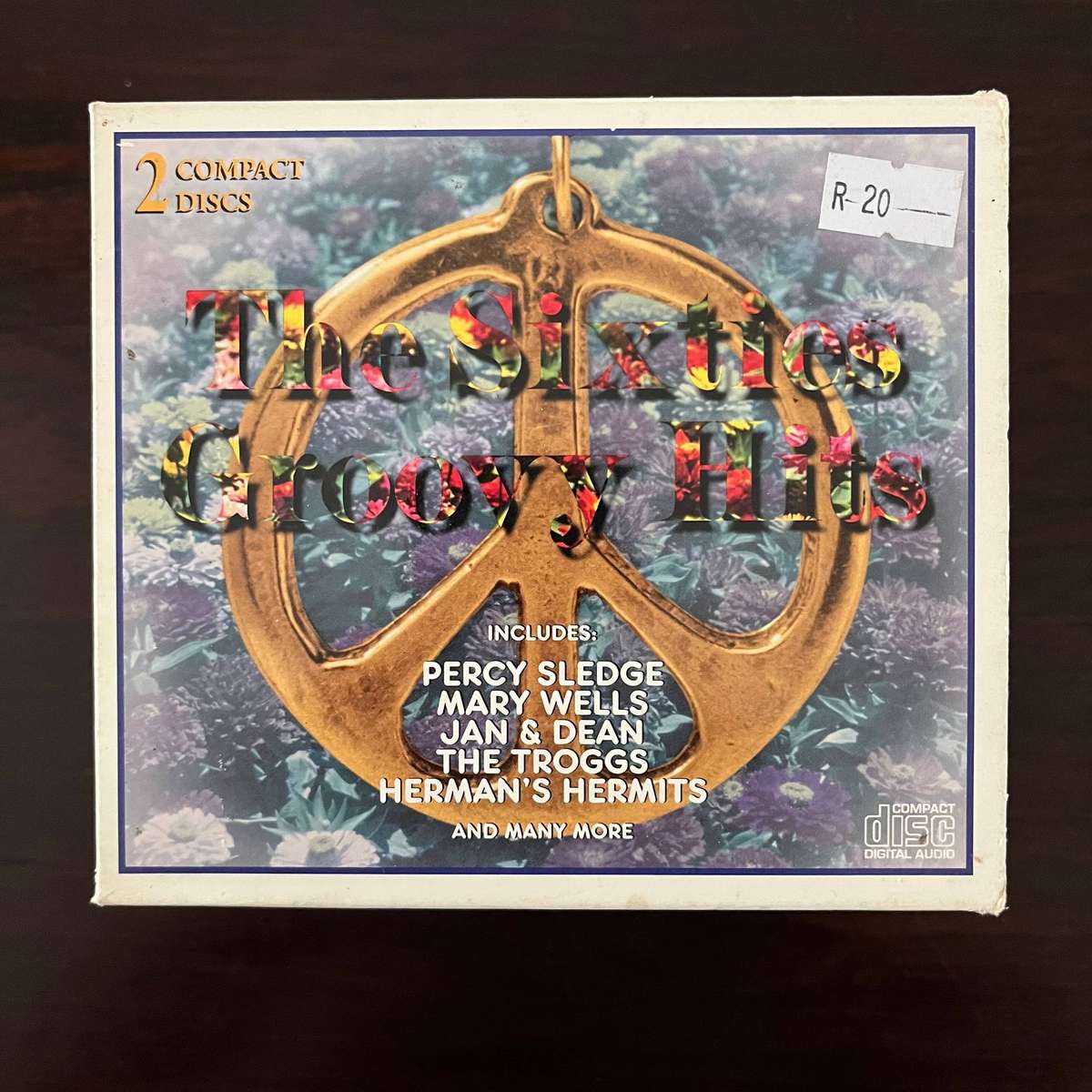 The Sixties Groovy Hits 2CD Percy Sledge Mary Wells Import