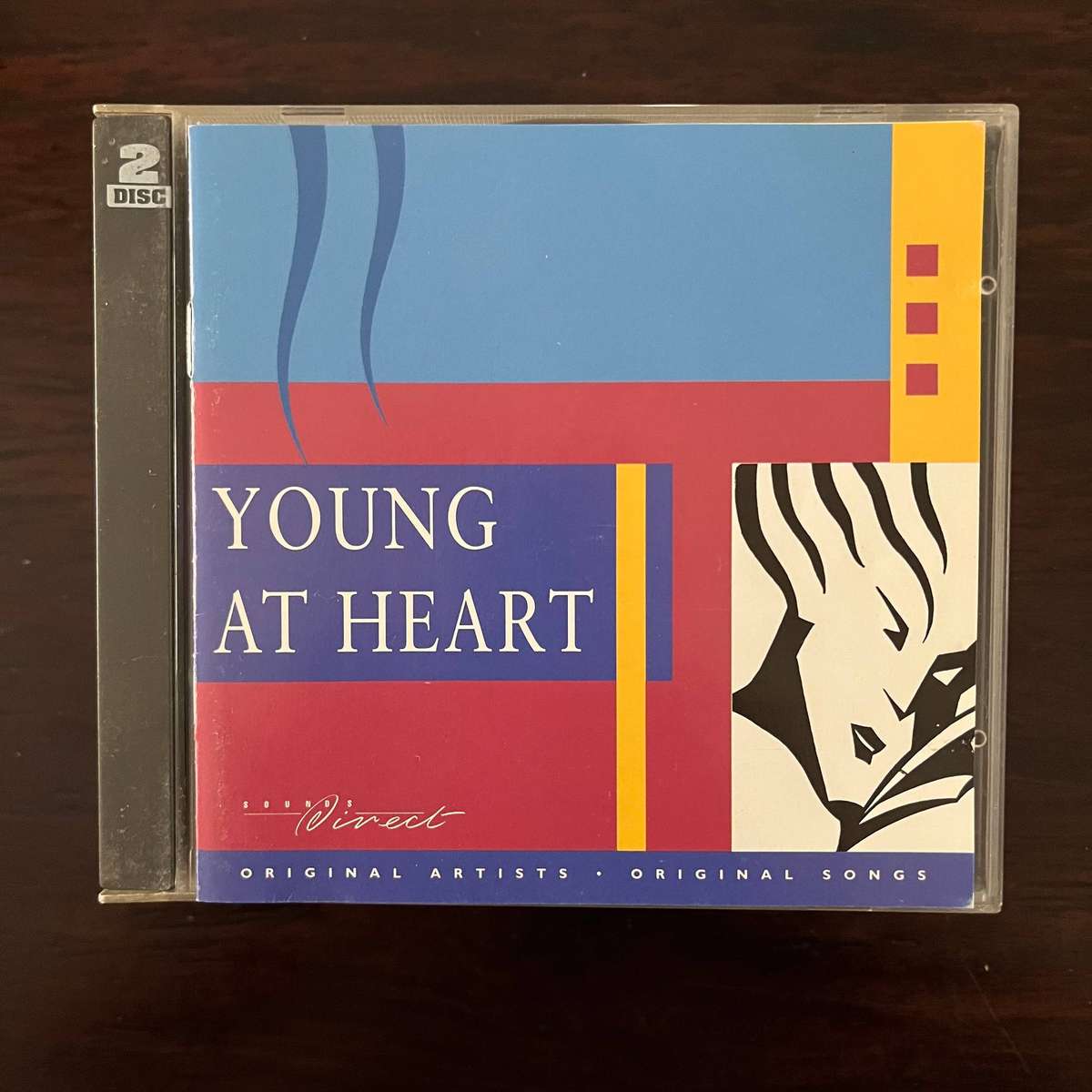 Young At Heart 2CD The Clash Blondie Ultravox Stranglers