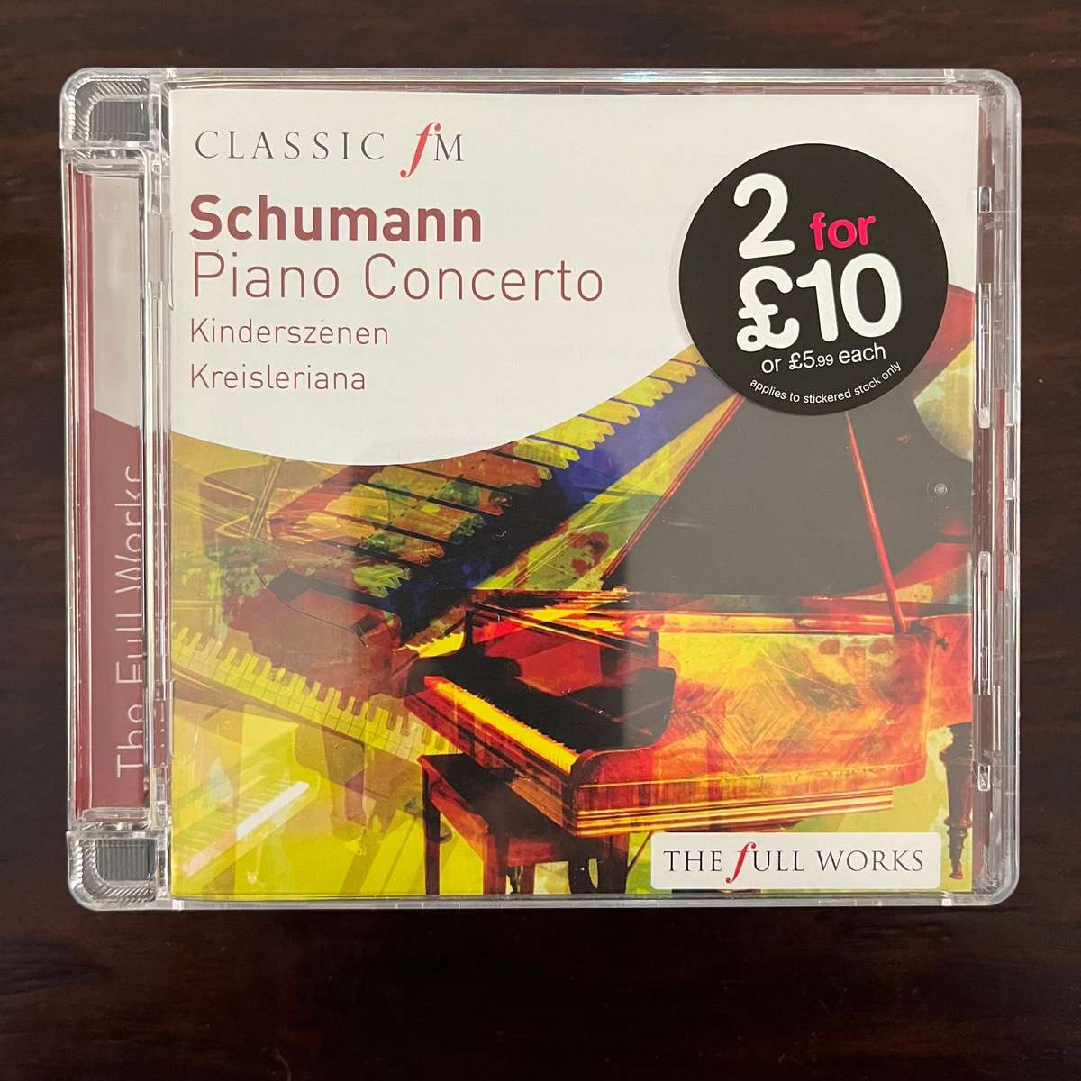 Schumann - Piano Concerto CD UK Press Import Classic FM