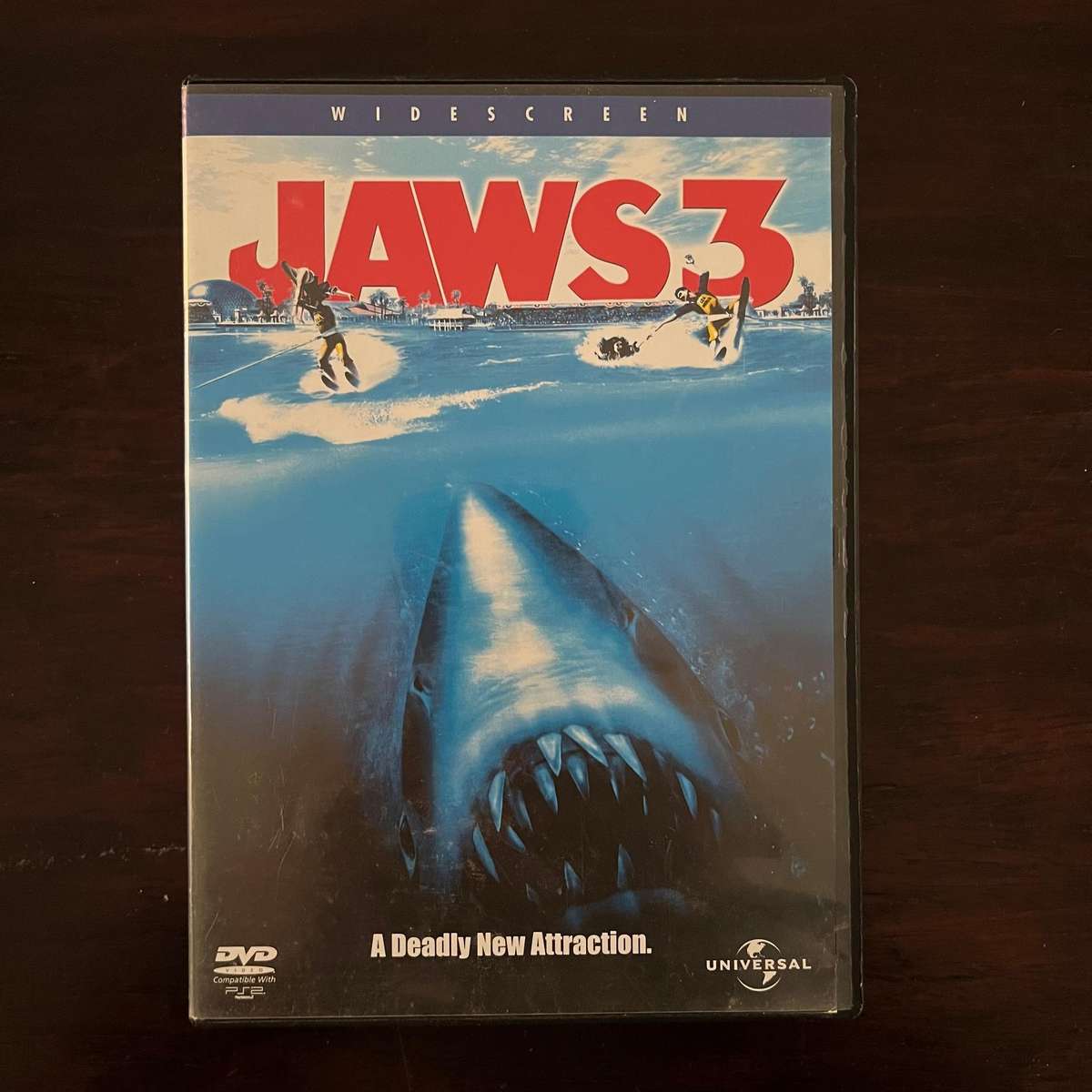 Jaws 3 DVD South African Press