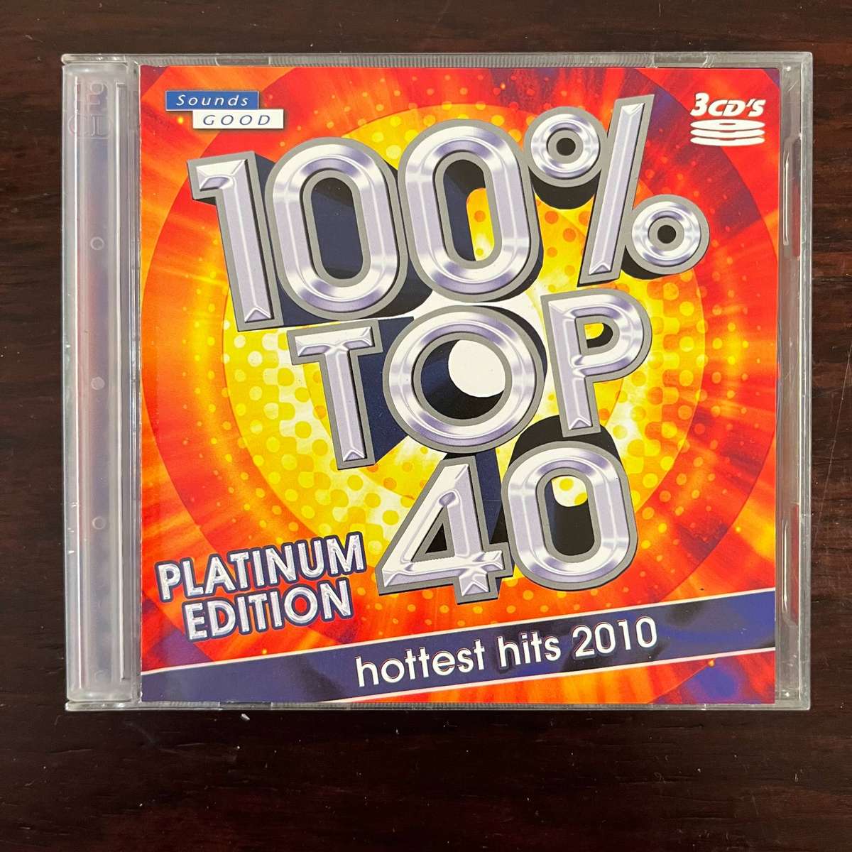 100% Top 40 Hottest Hits 2010 Platinum Edition 3CD South African Press