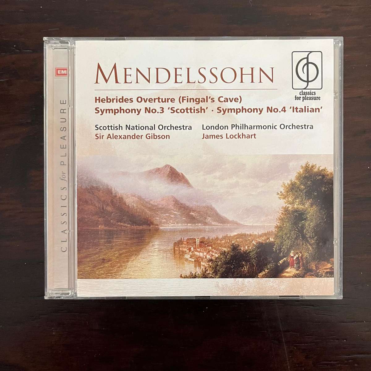 Mendelssohn - Symphony No. 3 'Scottish' / Symphony No. 4 'Italian' CD EMI Import