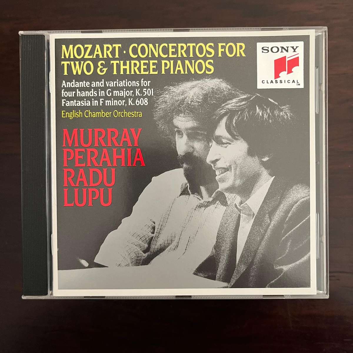 Mozart - Concertos For Two & Three Pianos CD Sony Import