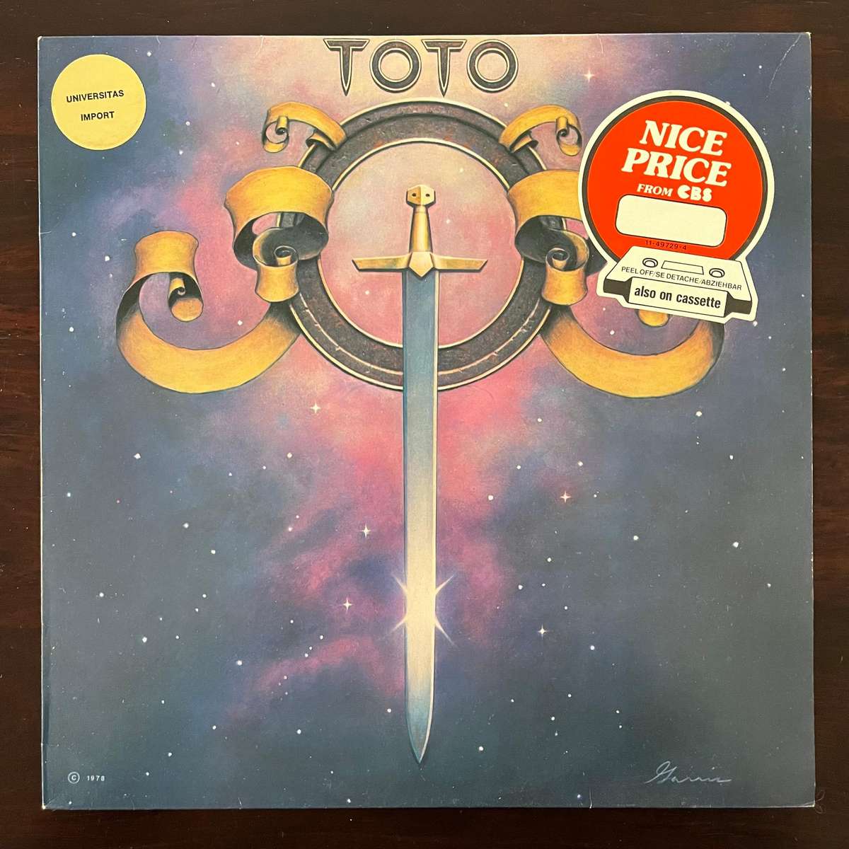 Toto - Toto Vinyl LP Dutch Press