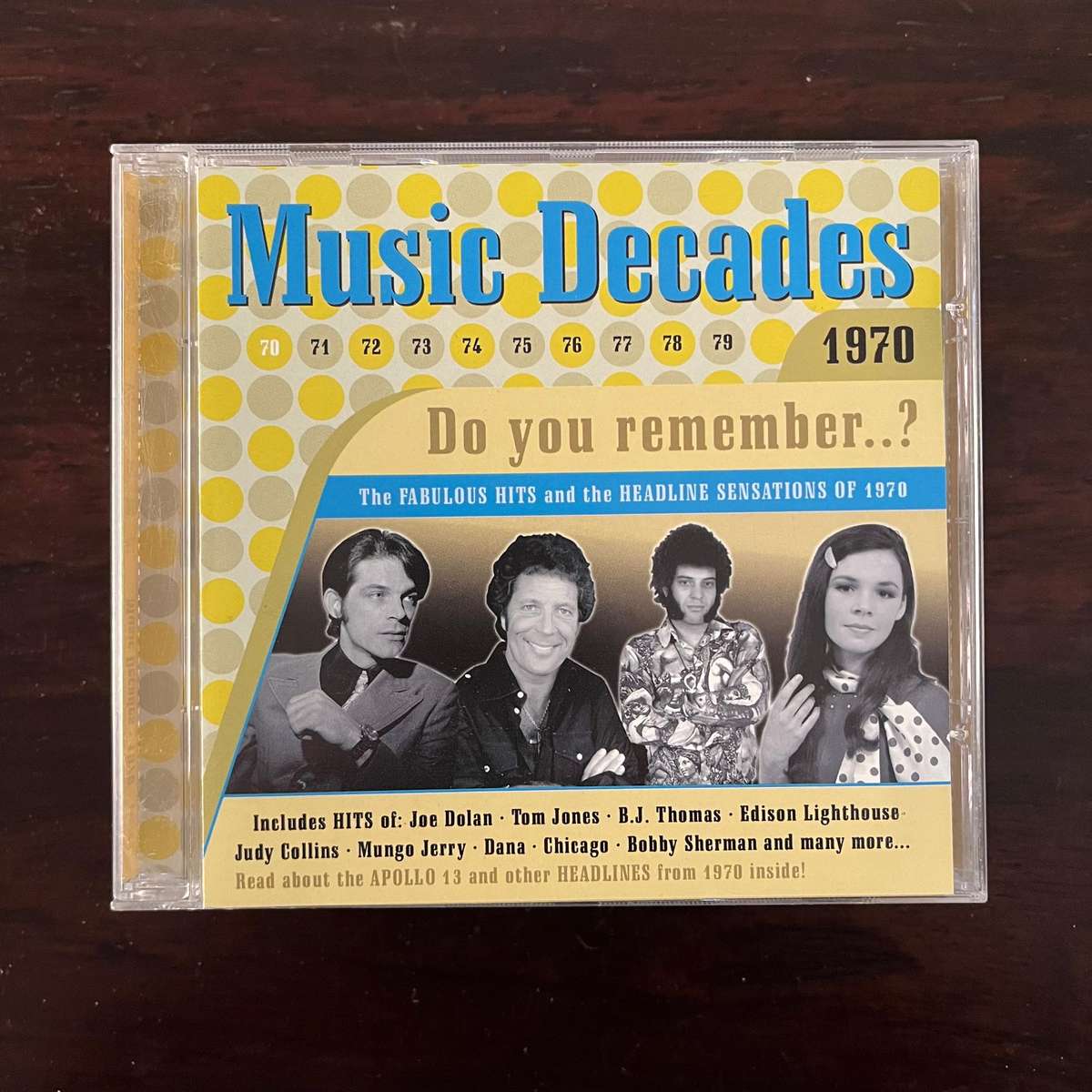 Music Decades 1970 CD Compilation Chicago Jimi Hendrix Import
