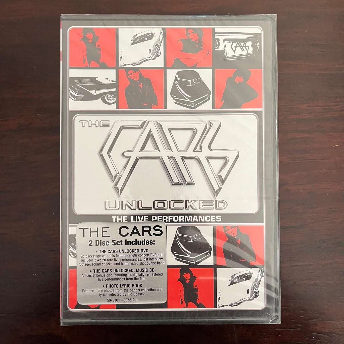The Cars - The Cars Unlocked: The Live Performances DVD CD EU Press New and Sealed