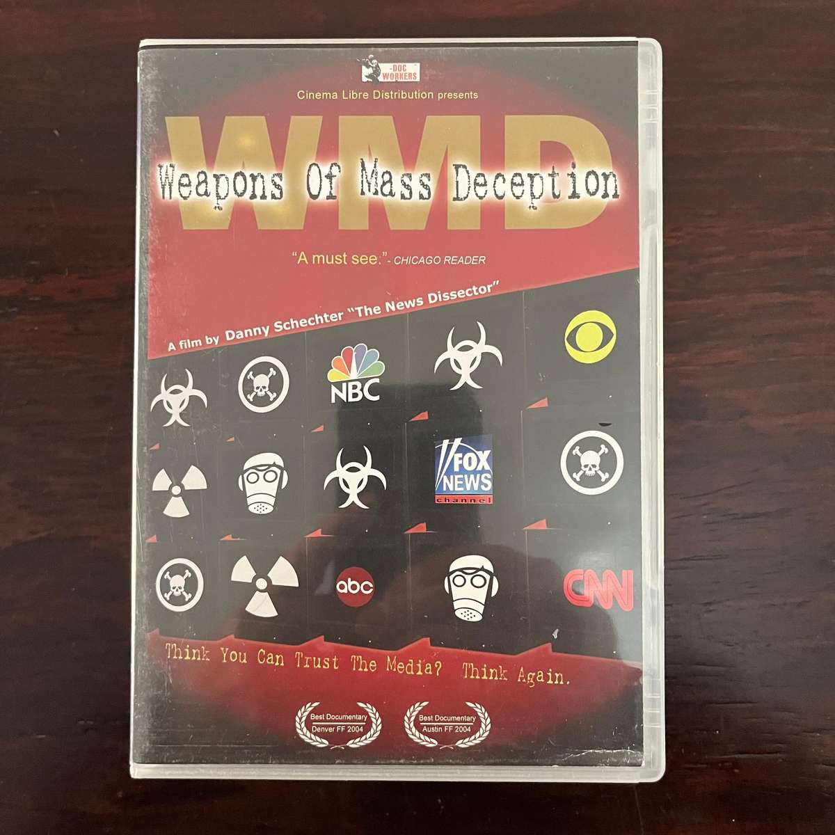 Weapons Of Mass Deception DVD Documentary US Press Region Free