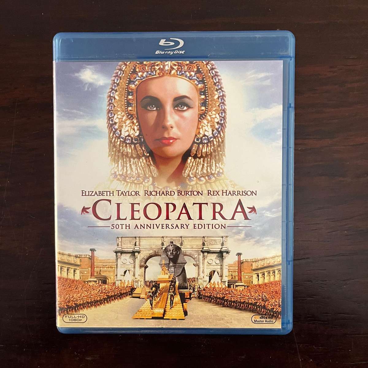 Cleopatra 50th Anniversary Blu Ray Two Disc Import Elizabeth Taylor