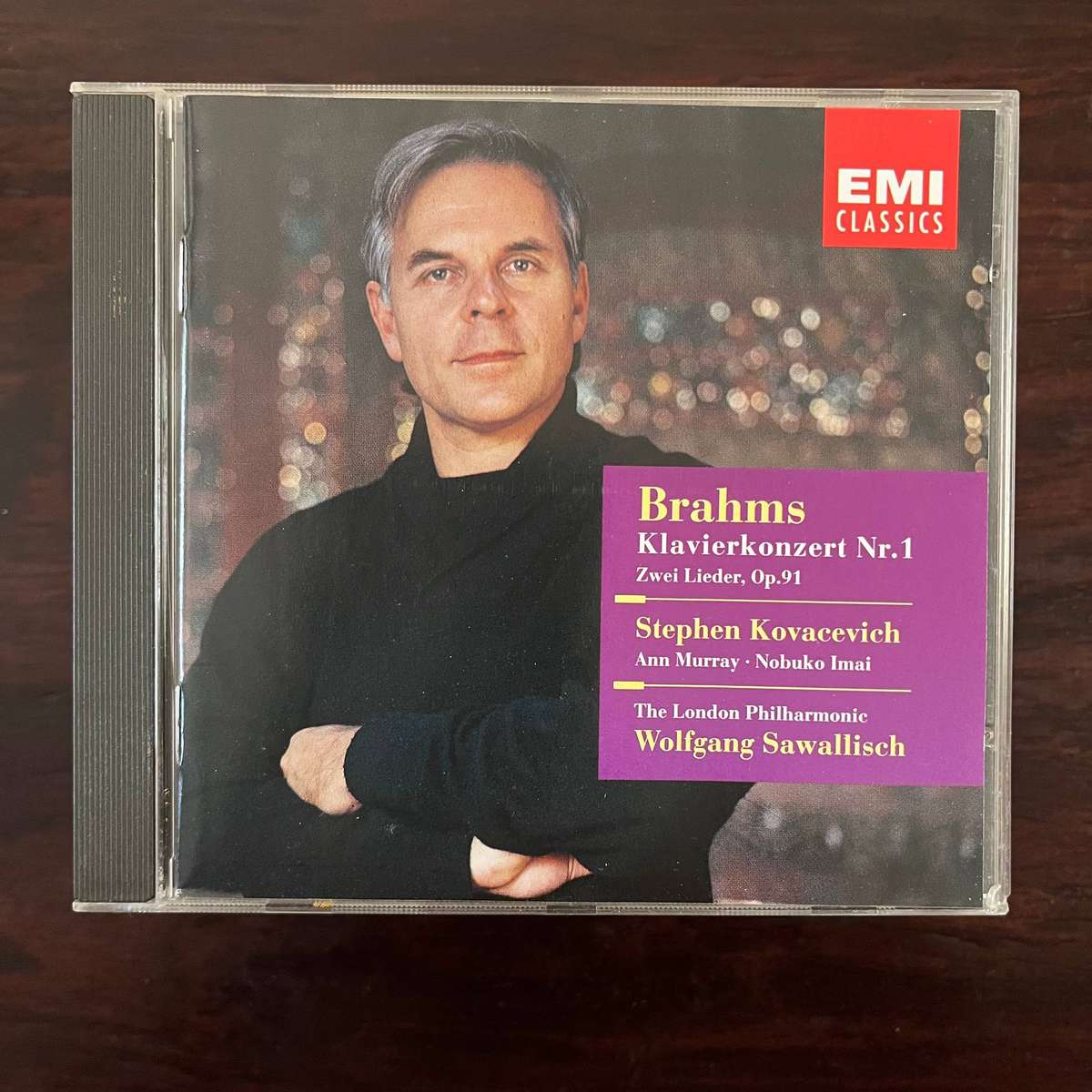 Brahms - Piano Concerto No. 1 - Two Songs , Op. 91 CD EMI Classics Import
