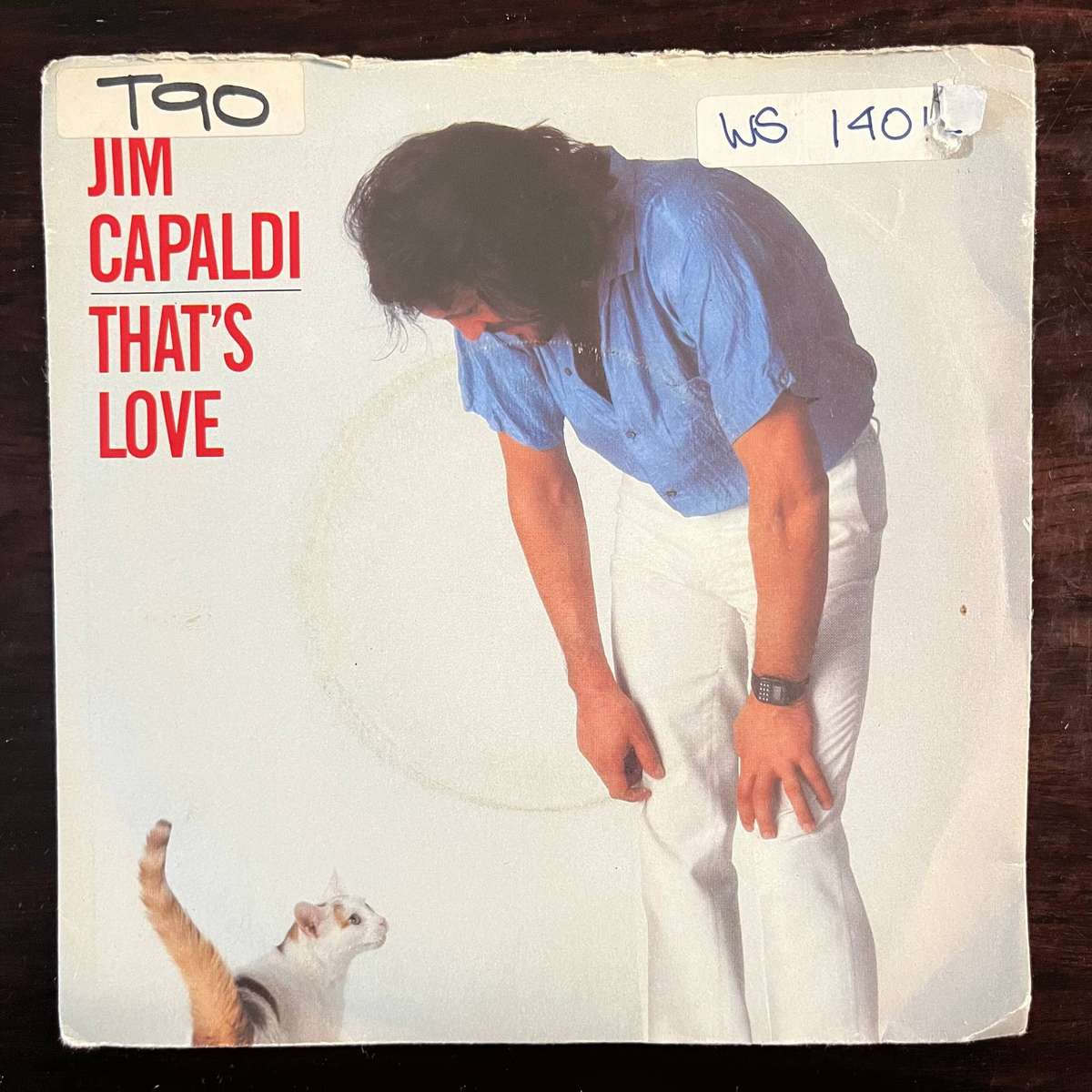 Jim Capaldi - That's Love Vinyl 7 Inch Single UK Press