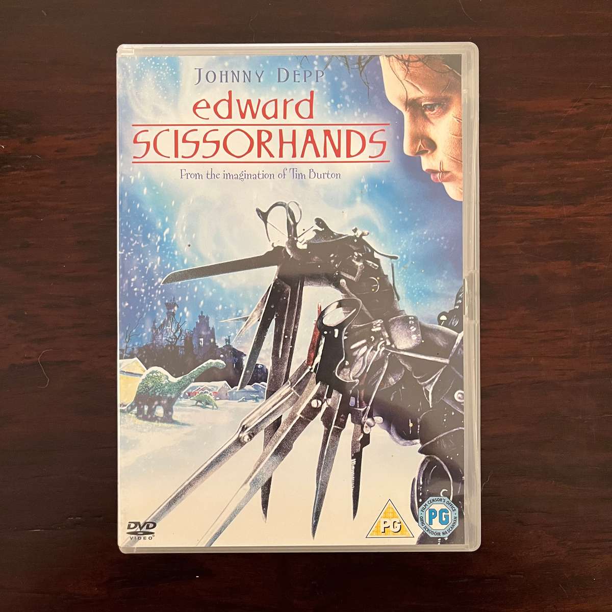 Edward Scissorhands DVD UK Press Import Johnny Depp Tim Burton