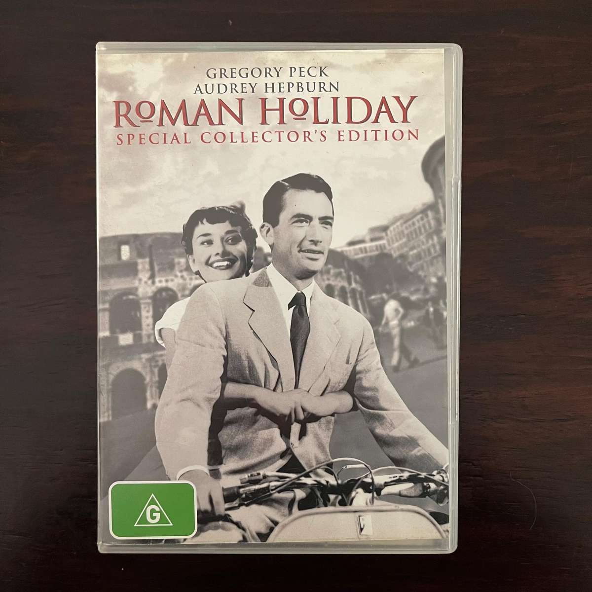 Roman Holiday DVD Peck Hepburn UK Press