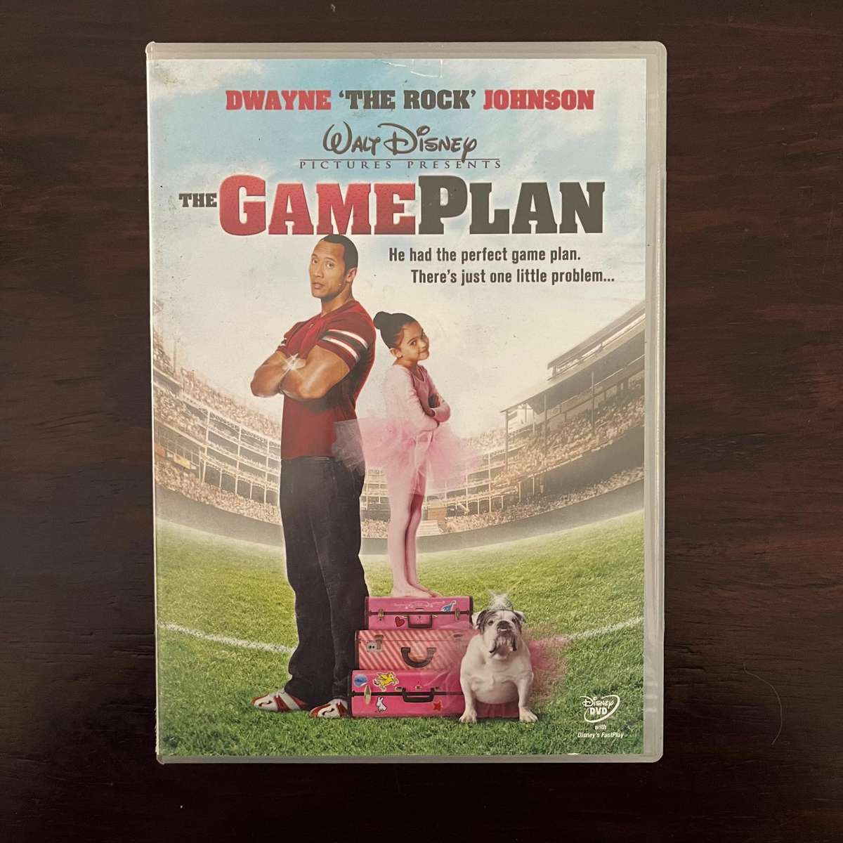 The Game Plan DVD Disney The Rock South African Press