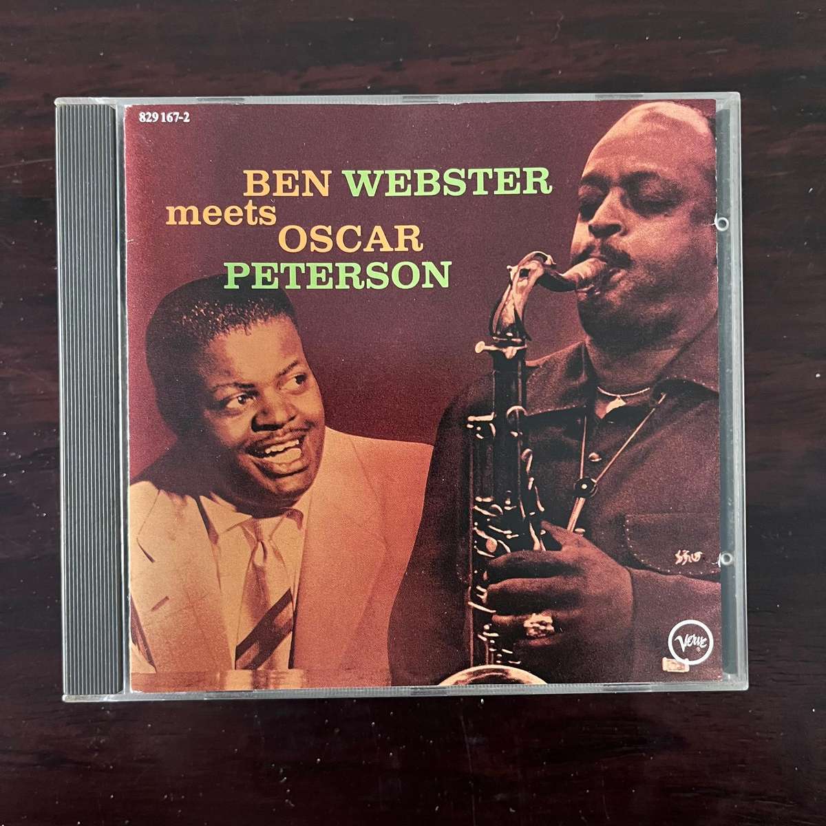 Ben Webster Meets Oscar Peterson CD German Press Verve Jazz