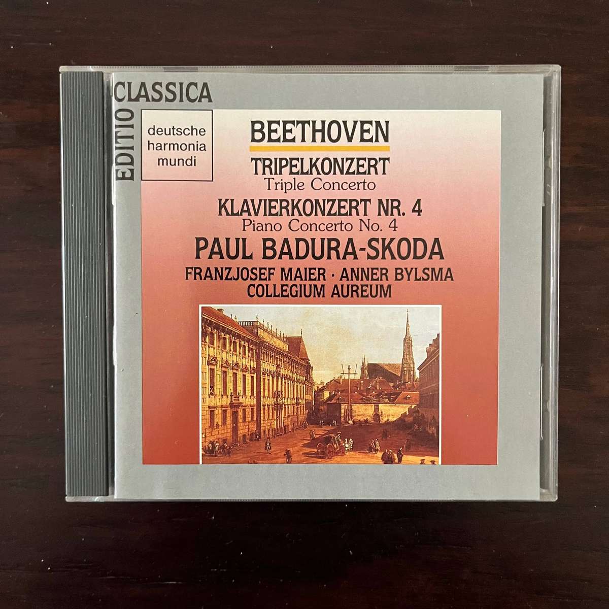 Beethoven - Triple Concerto / Piano Concerto No. 4 CD Editio Classica Import