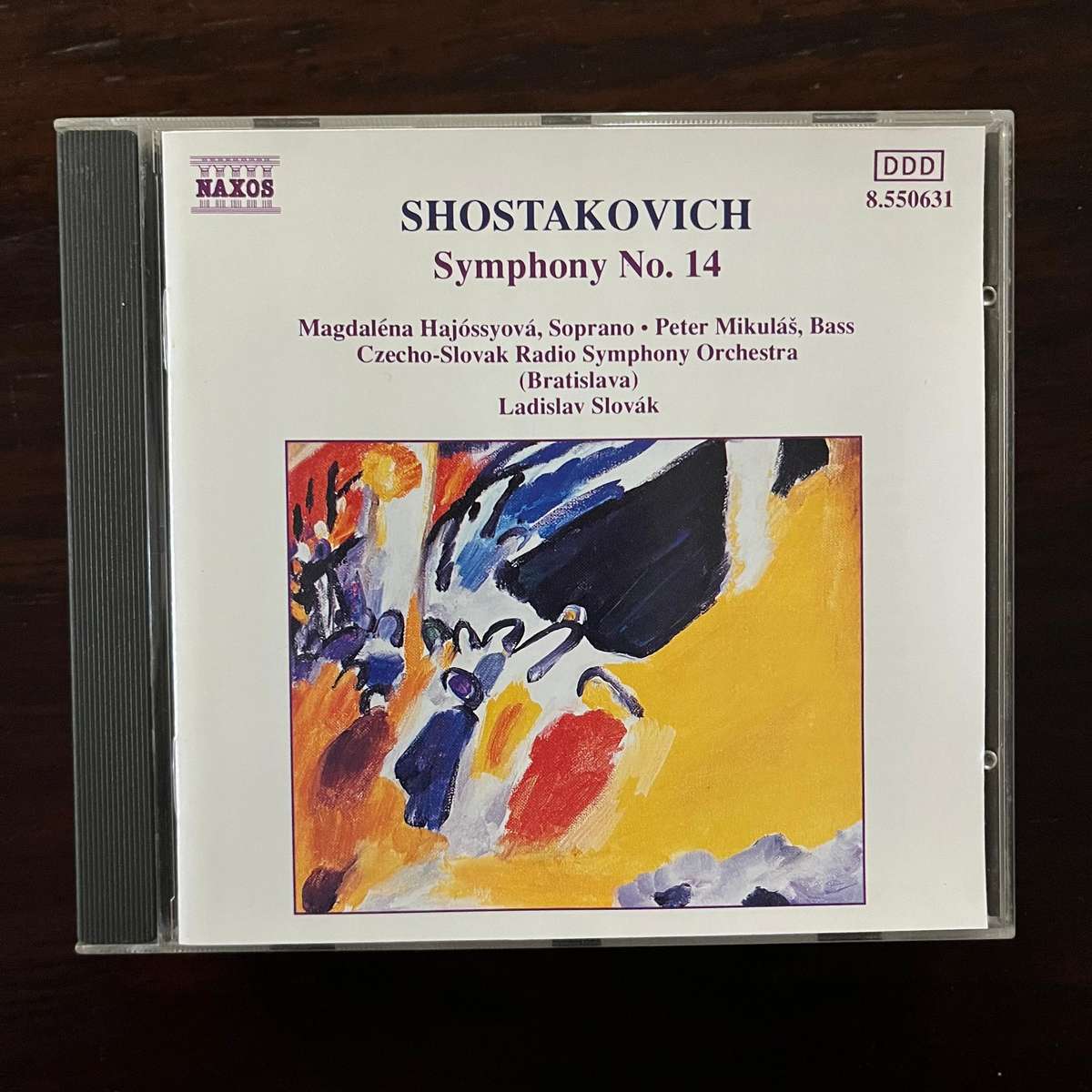 Shostakovich - Symphony No. 14 CD Naxos Import