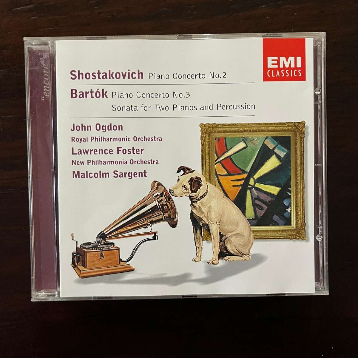 Shostakovich / Bartók - Piano Concertos Ogdon CD EMI Classics Import