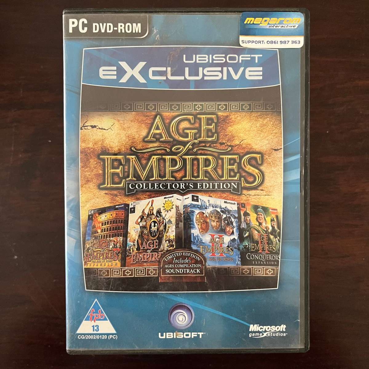 PC Game Age Of Empires Collectors Edition South African Press