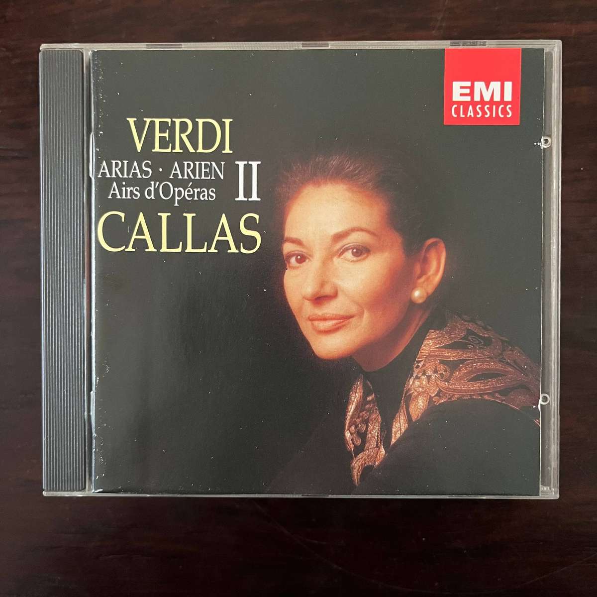 Verdi - Arias  Arien  Airs D'Opéras II Callas Opera CD UK Press