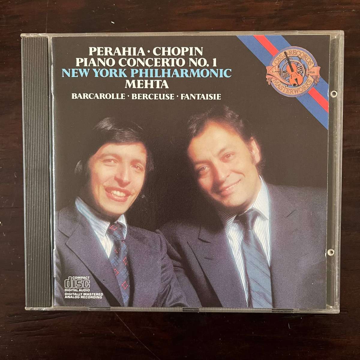 Chopin - Piano Concerto No. 1 Perahia CD EU Press