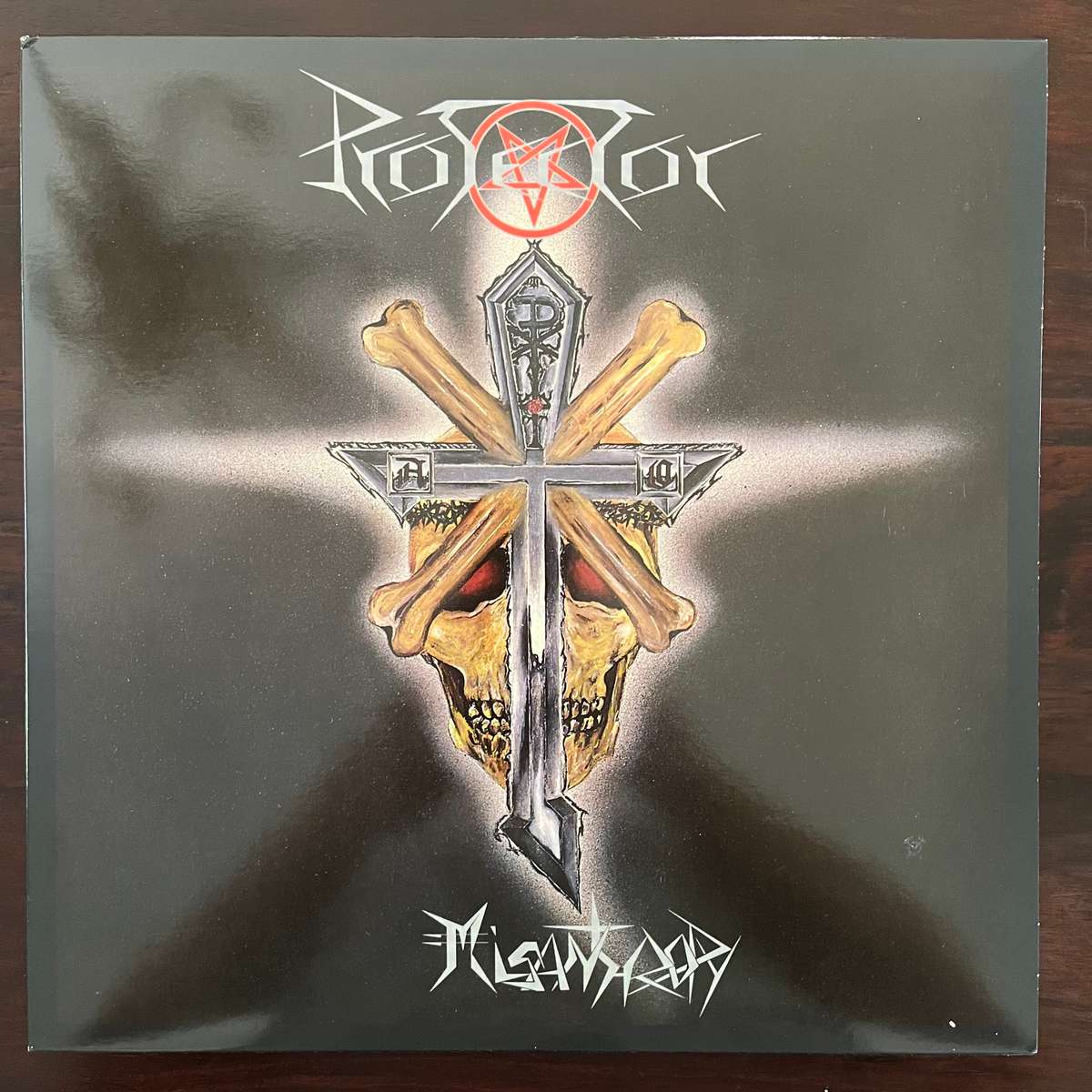 Protector - Misanthropy Vinyl LP plus 7 Inch Single Ltd German Thrash Metal
