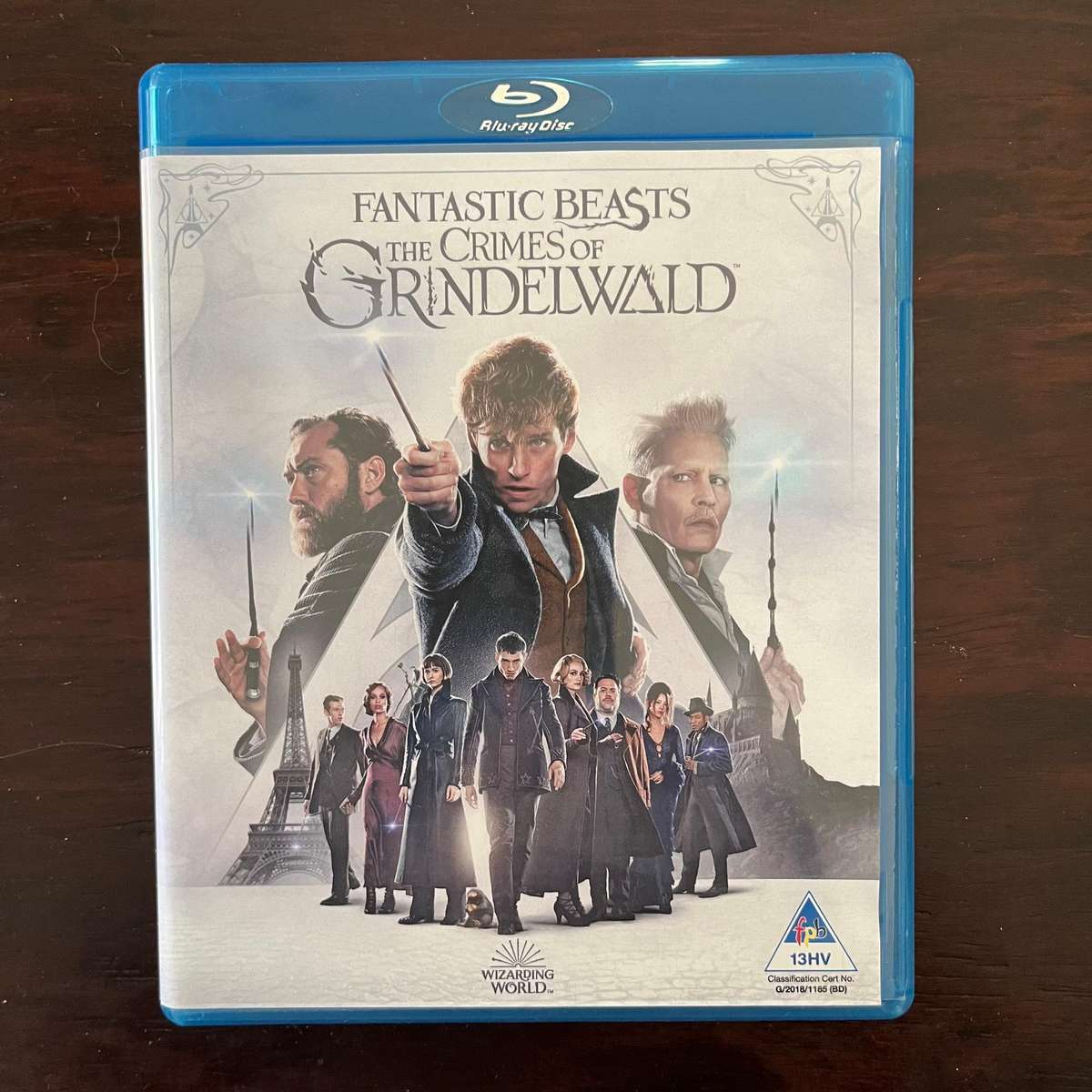 Fantastic Beasts - The Crimes of Grindelwald Blu Ray South African Press